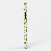 Tropisch-grünes Leaf-Muster Case-Mate iPhone Hülle (Hinten/Rechts)