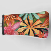 tropisch/hawaiianisch/blumenreich/Blume Golf Headcover (Vorderseite)