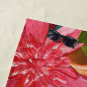 tropisch/hawaiianisch/blumenreich/Blume Strandtuch (Beispiel)