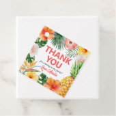Tropisch Hawaiianische Geburtstagsparty Geschenkanhänger (Beispiel)