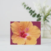 Tropisch-hawaiianische Postkarte (Stehend Vorderseite)