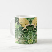 Tropisch/hawaiisch/Leaf Kaffeetasse (Vorderseite Links)