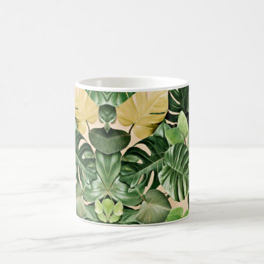 Tropisch/hawaiisch/Leaf Kaffeetasse (Mittel)