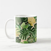 Tropisch/hawaiisch/Leaf Kaffeetasse (Links)