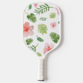 tropisch-hawaiisch pickleball schläger (Rückseite)