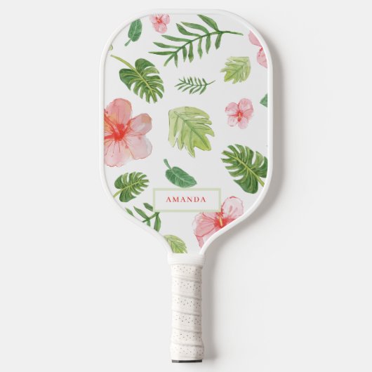 tropisch-hawaiisch pickleball schläger (Vorderseite)