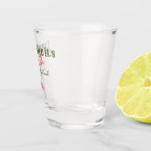 Tropisch Hot Pink Palm Springs Junggeselinnen-Absc Schnapsglas (Rechts)