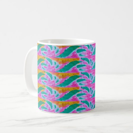 tropisch kaffeetasse (Vorderseite Links)