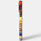 Tropisch klare Wolken im Ozean Case-Mate iPhone Hülle (Rückseite / Links)