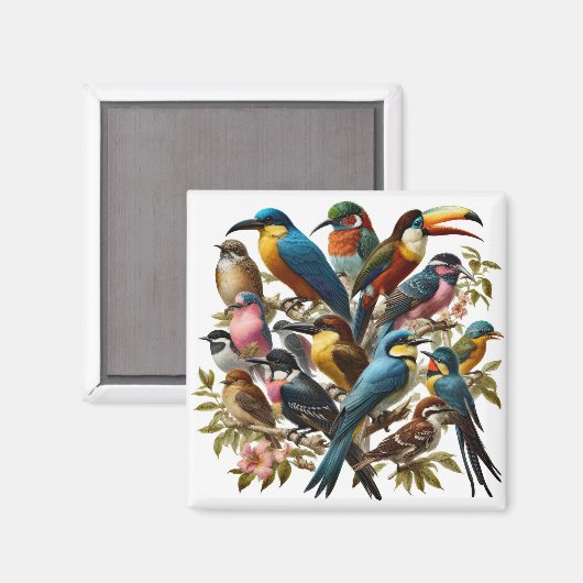 tropisch magnet (Vorderseite/Rückseite)