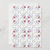 Tropisch-marokkanische Hochzeit im Wassersportzent Save The Date (Rückseite)