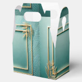 Tropisch Minimalistisch Geschenkschachtel (Geöffnet)