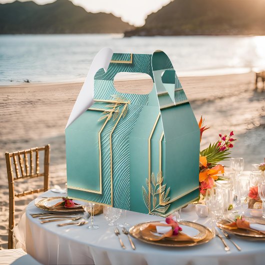 Tropisch Minimalistisch Geschenkschachtel