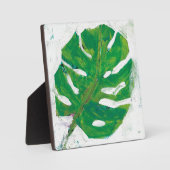 tropisch | Palm Leaf Fotoplatte (Vorderseite)