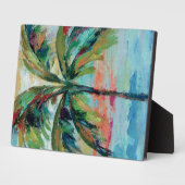 tropisch Palm Tree Fotoplatte (Seite)