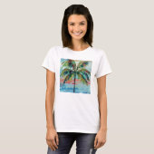 tropisch Palm Tree T-Shirt (Vorne ganz)