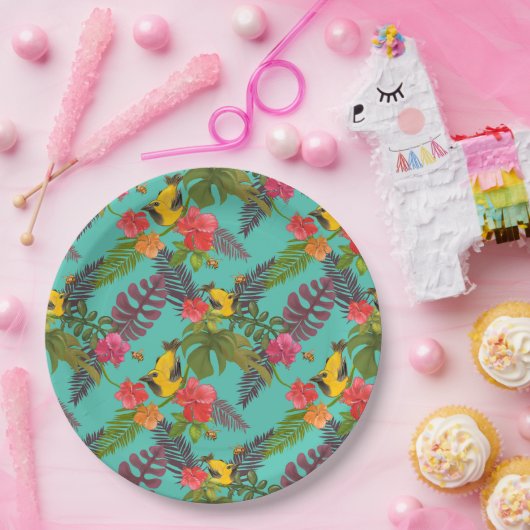 tropisch pappteller (Party)