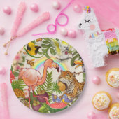 tropisch pappteller (Party)