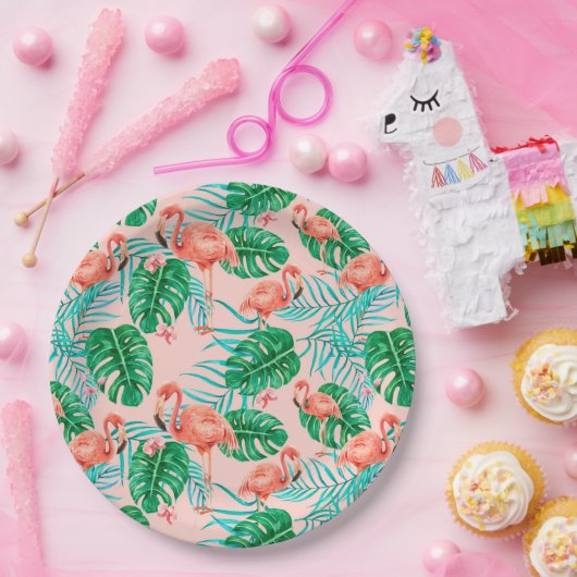 tropisch pappteller (Party)