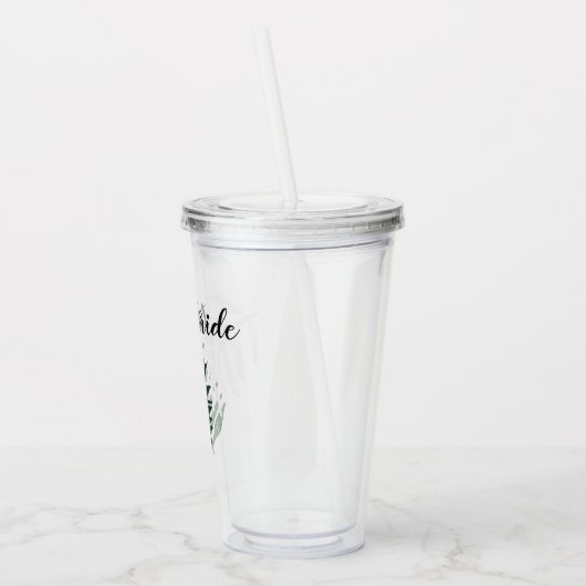 Tropisch Personalisiert Acryltrinkbecher (Links)