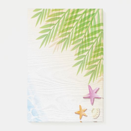 tropisch post-it klebezettel (Vorderseite)