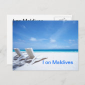 tropisch postkarte (Vorne/Hinten)