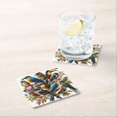 tropisch rechteckiger pappuntersetzer (Vor Ort)