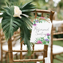 Tropisch reservierte Hochzeit