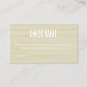 Tropisch-rosa Baby an Bord Windeln Raffel Begleitkarte (Vorderseite)