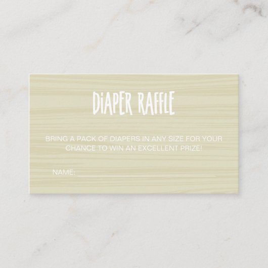 Tropisch-rosa Baby an Bord Windeln Raffel Begleitkarte (Vorderseite)