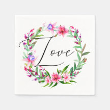 Tropisch rosa Blume in Aquarellfarbe. Blumenhochze