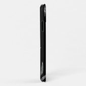 Tropisch rosa Flamingo an einem dramatischen schwa Case-Mate iPhone Hülle (Hinten/Rechts)