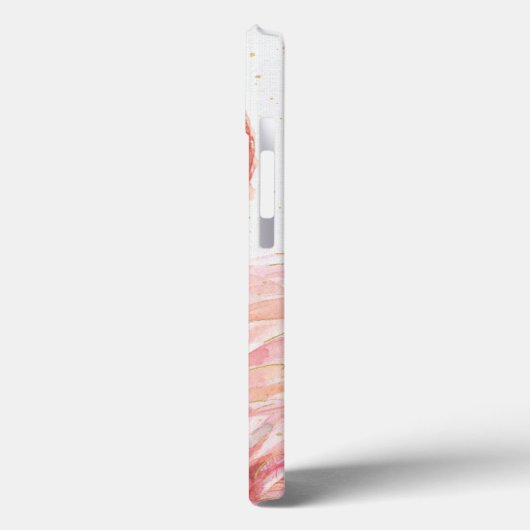 tropisch | Rosa Flamingo Case-Mate iPhone Hülle (Rückseite / Links)