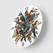tropisch runde wanduhr (Winkel)