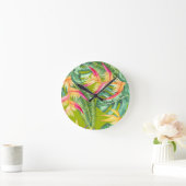 tropisch runde wanduhr (Zuhause)