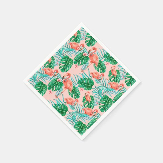 tropisch serviette (Ecke)