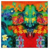 Tropisch Stoff (Nahaufnahme)