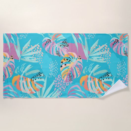 tropisch strandtuch (Vorderseite)