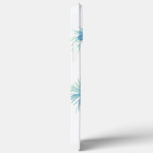 Tropisch türkisfarbene Palmen Case-Mate iPhone Hülle (Rückseite / Rechts)