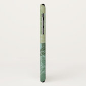 Tropisch verblasste Blätter Case-Mate iPhone Hülle (Hinten/Links)