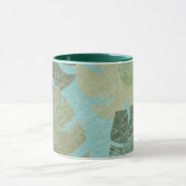 Tropisch verblasste Blätter Tasse (Zentrum)