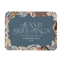 Tropisch warme Weihnachtssee & Grüße modern