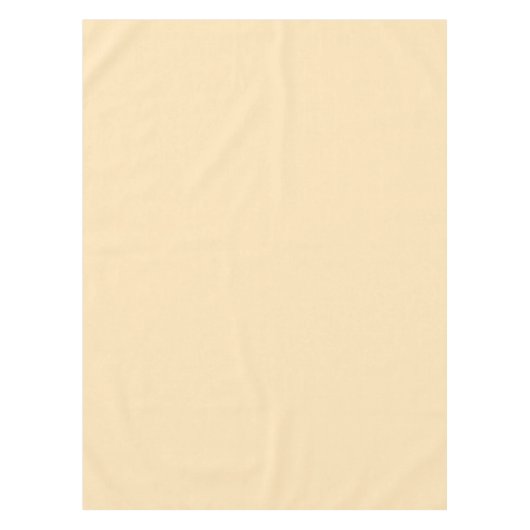 Tropisch weiche, gelbe Tablette Tischdecke (Vorderseite)