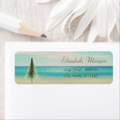 Tropisch, Weihnachtskiefern, Strand (Insitu)