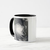 Tropisch-zyklischer Favio nähert sich Mosambik Tasse (Vorderseite Links)