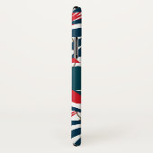 Tropische Abstrakte Kunst Case-Mate iPhone Hülle (Hinten/Rechts)