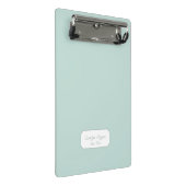 Tropische Abstraktionen Mini Klemmbrett (Schrägansicht)