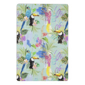 Tropische Abstraktionen Mini Klemmbrett (Rückseite)