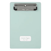 Tropische Abstraktionen Mini Klemmbrett (Vorderseite)