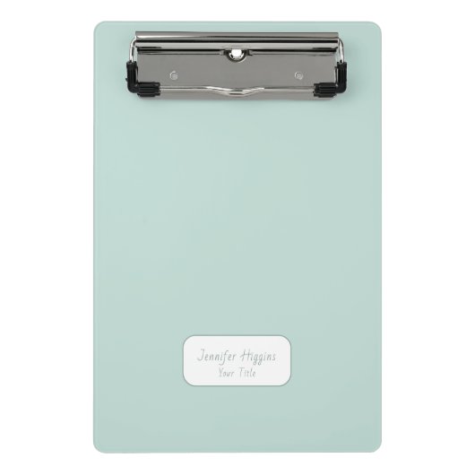 Tropische Abstraktionen Mini Klemmbrett (Vorderseite)